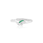 Load image into Gallery viewer, Ring with Green  Zircon