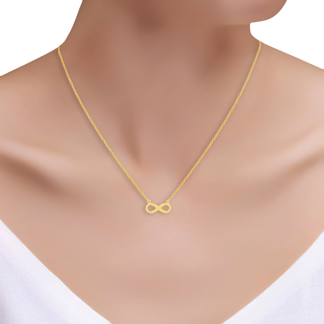 Infinity Necklace (Gold Plated)