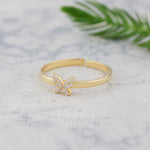 Load image into Gallery viewer, Butterfly Ring (Gold-Plated)