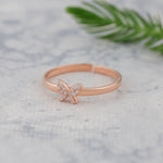 Load image into Gallery viewer, Butterfly Ring (Rose Gold-Plated)