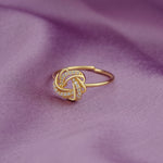 Load image into Gallery viewer, Bond Knot Ring (Gold-Plated)