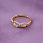 Load image into Gallery viewer, Infinity Ring (Gold-Plated)