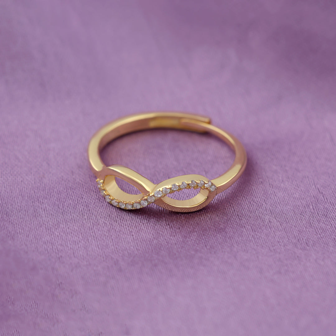 Infinity Ring (Gold-Plated)