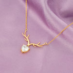 Load image into Gallery viewer, Stag Necklace (Gold Plated)
