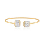 Load image into Gallery viewer, Octa Cuff Bracelet (Gold-Plated)