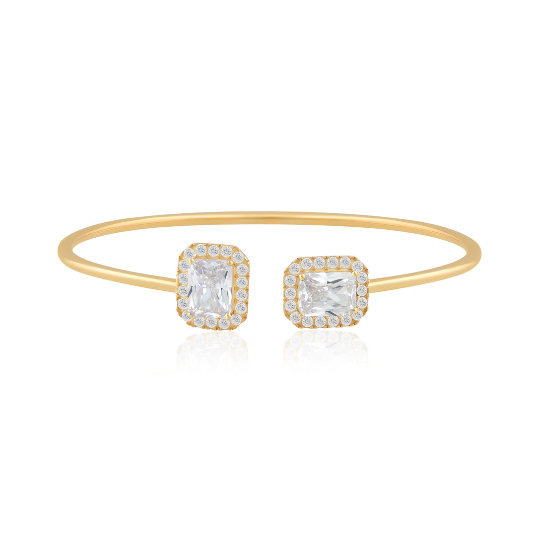 Octa Cuff Bracelet (Gold-Plated)