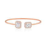 Load image into Gallery viewer, Octa Cuff Bracelet (Rose Gold-Plated)