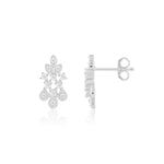 Load image into Gallery viewer, Aubrey Studs (Rhodium Plated)