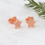 Load image into Gallery viewer, Star Studs (Rose Gold Plated)