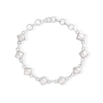 Load image into Gallery viewer, Natural Pearl Cabochon Bracelet