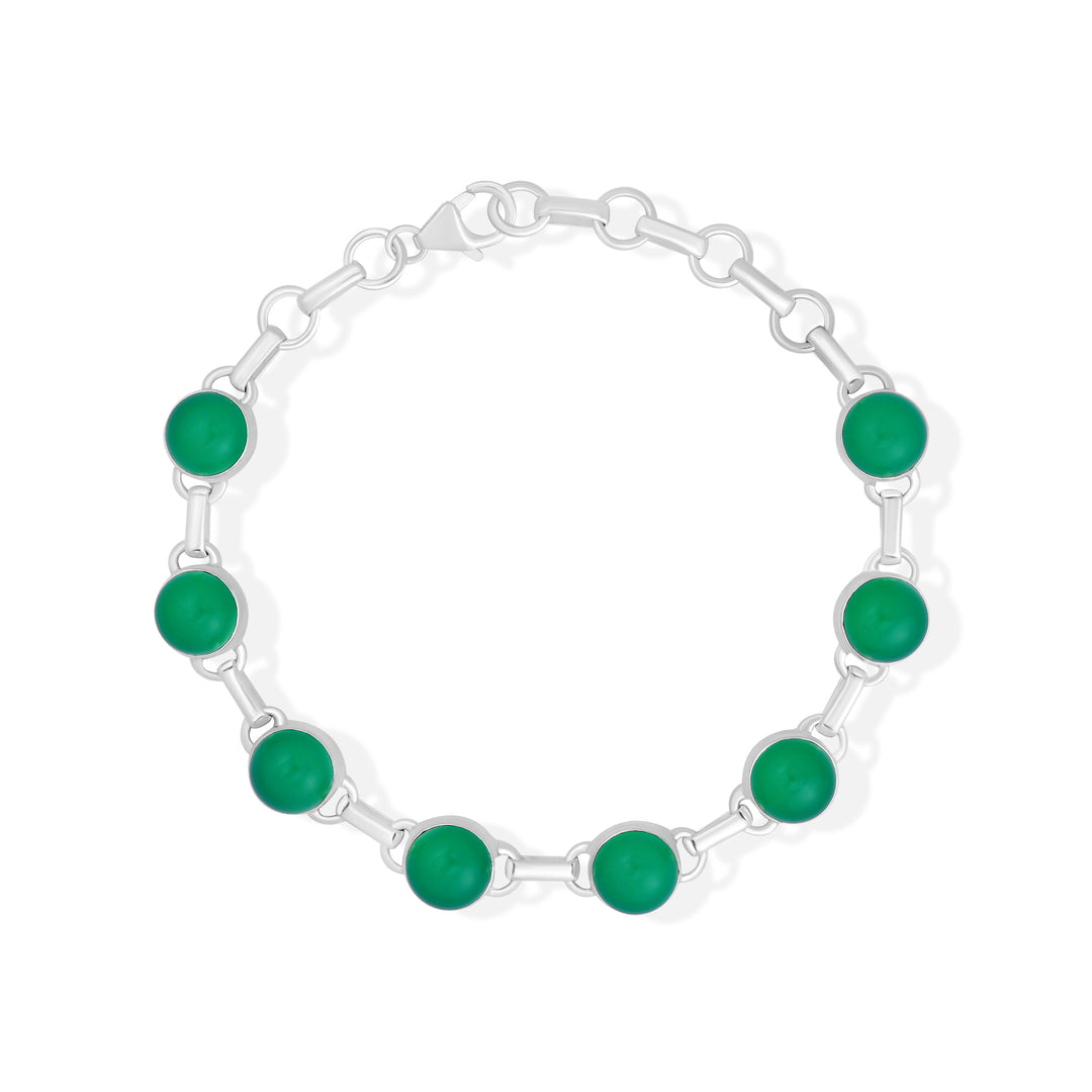 Onyx Green Bracelet