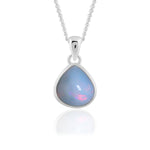 Load image into Gallery viewer, Natural Opal Ethiopian Pear Cab Pendant