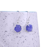 Load image into Gallery viewer, Natural Tanzanite Rough Earrings
