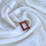 Load image into Gallery viewer, Natural Garnet Cut Pendant