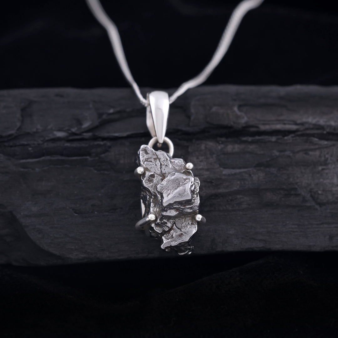 Natural Meteorite Campo De Cielo Pendant