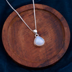 Load image into Gallery viewer, Natural Opal Ethiopian Pear Cab Pendant
