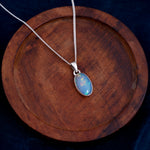 Load image into Gallery viewer, Natural Opal Ethiopian oval Cab Pendant