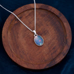 Load image into Gallery viewer, Natural Opal Ethiopian oval Cab Pendant
