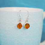 Load image into Gallery viewer, Natural Citrine Rough Earrings