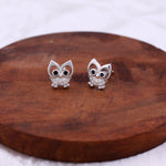 Load image into Gallery viewer, Malfoy Owl Studs