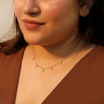 Load image into Gallery viewer, Ariel Necklace in 925 Silver (Rose Gold Plated)