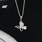 Load image into Gallery viewer, Aurelia Pendant (Rhodium Plated)