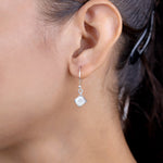 Load image into Gallery viewer, Natural Pearl Cab Earrings