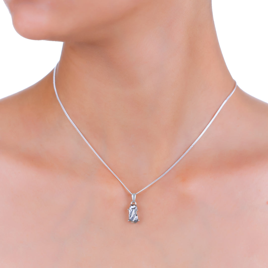 Natural Meteorite Campo De Cielo Pendant
