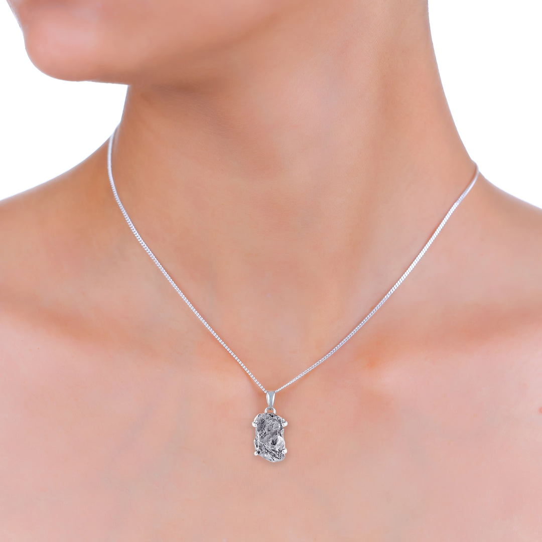 Natural Meteorite Campo De Cielo Pendant