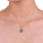 Load image into Gallery viewer, Natural Aquamarine Cab Pendant