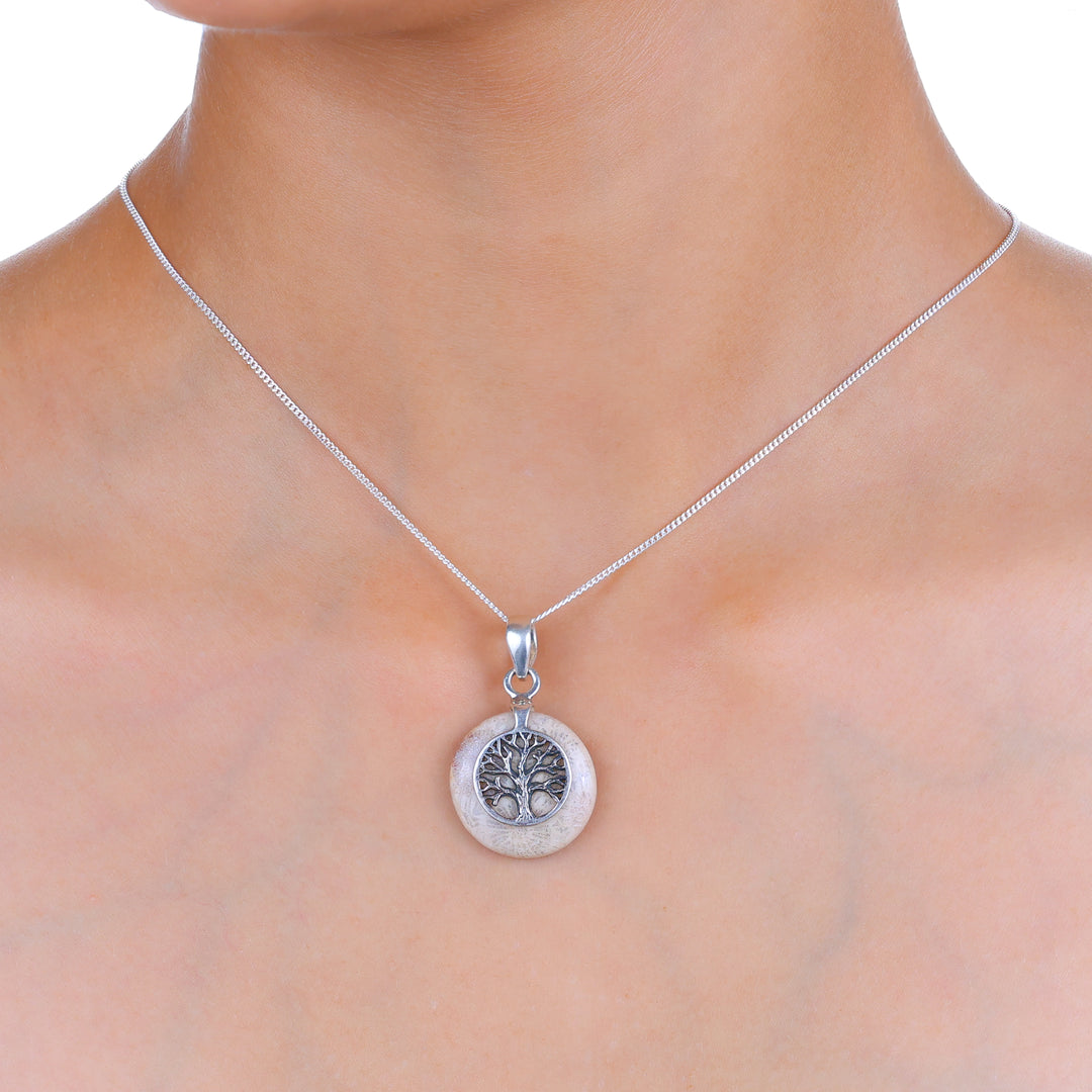 Tree With Base Pendant