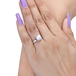 Load image into Gallery viewer, Natural Pearl Cabochon Ring