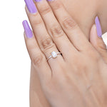 Load image into Gallery viewer, Natural Pearl Cabochon Ring