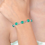 Load image into Gallery viewer, Onyx Green Bracelet
