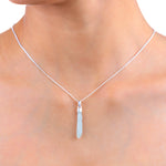 Load image into Gallery viewer, Natural Aquamarine Rough Pendant