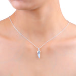 Load image into Gallery viewer, Natural Aquamarine Rough Pendant