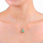 Load image into Gallery viewer, Natural Opal Ethiopian Cab Pendant