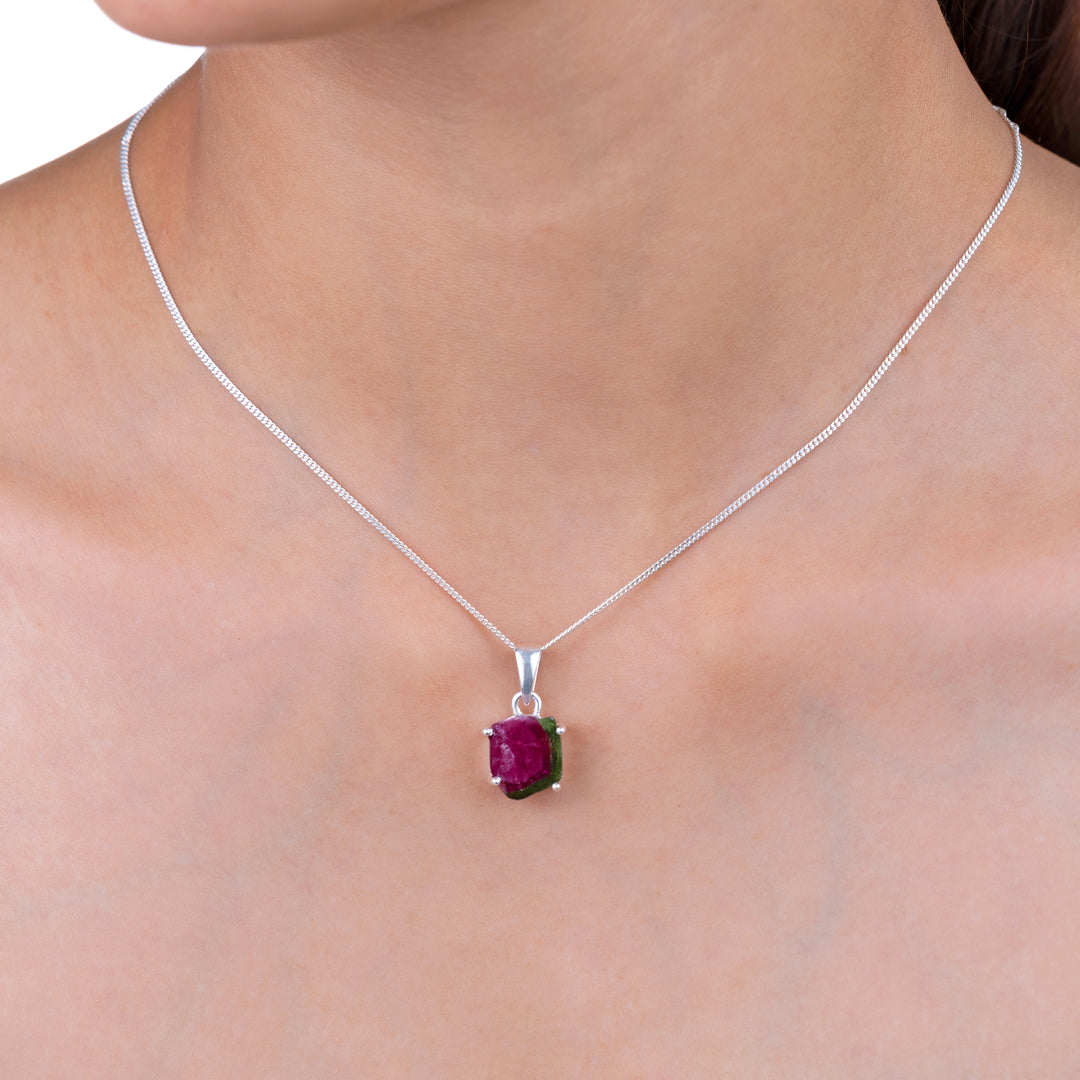 Natural Tourmaline Watermelon Slice