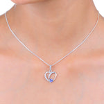 Load image into Gallery viewer, Natural Tanzanite Faceted Pendant