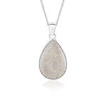 Load image into Gallery viewer, Natural Coral Indonesian Fossil Cabochon