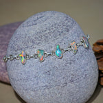 Load image into Gallery viewer, Natural Opal Ethiopian Polish Rough Bracelet