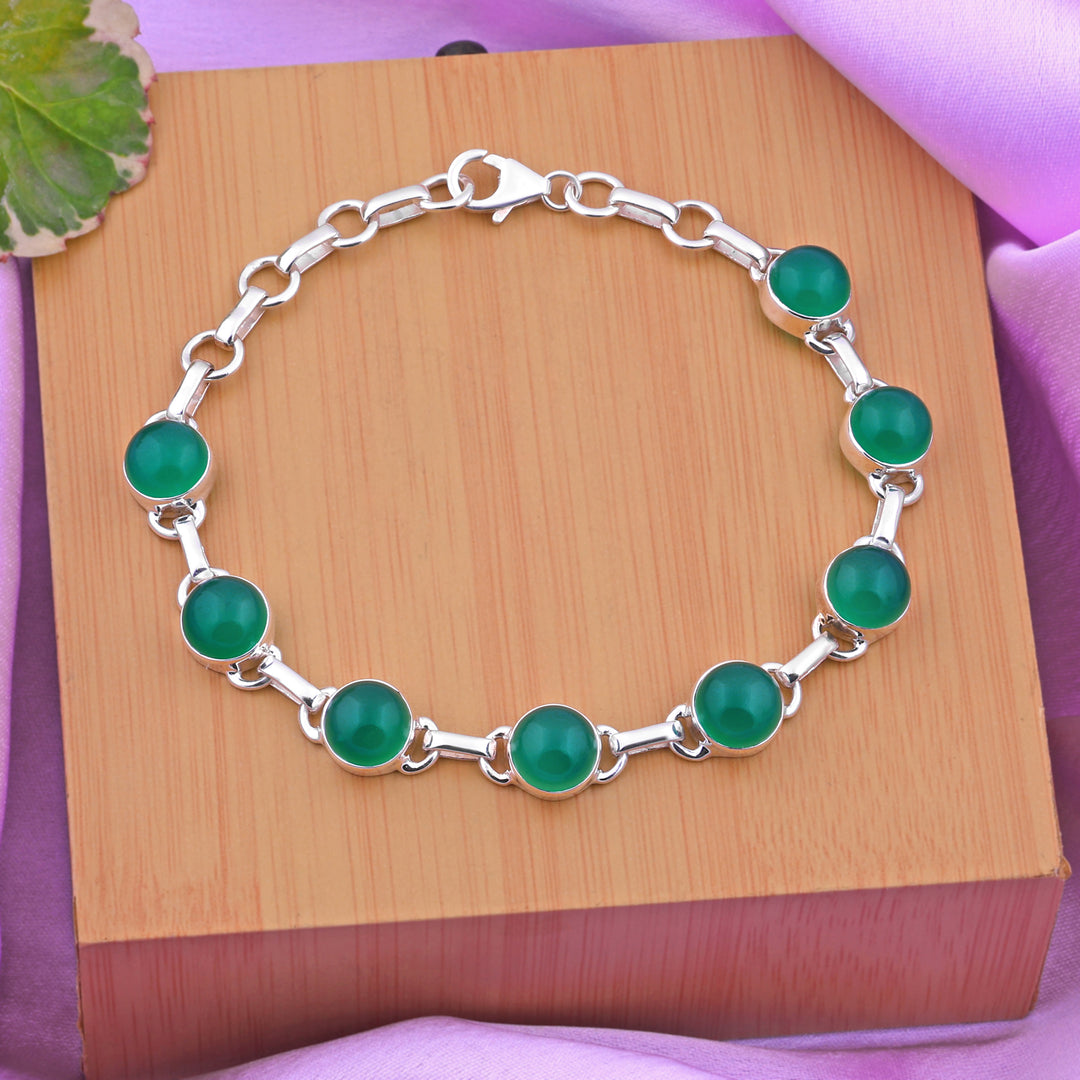 Onyx Green Bracelet