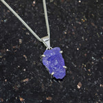Load image into Gallery viewer, Natural Tanzanite Rough Pendant