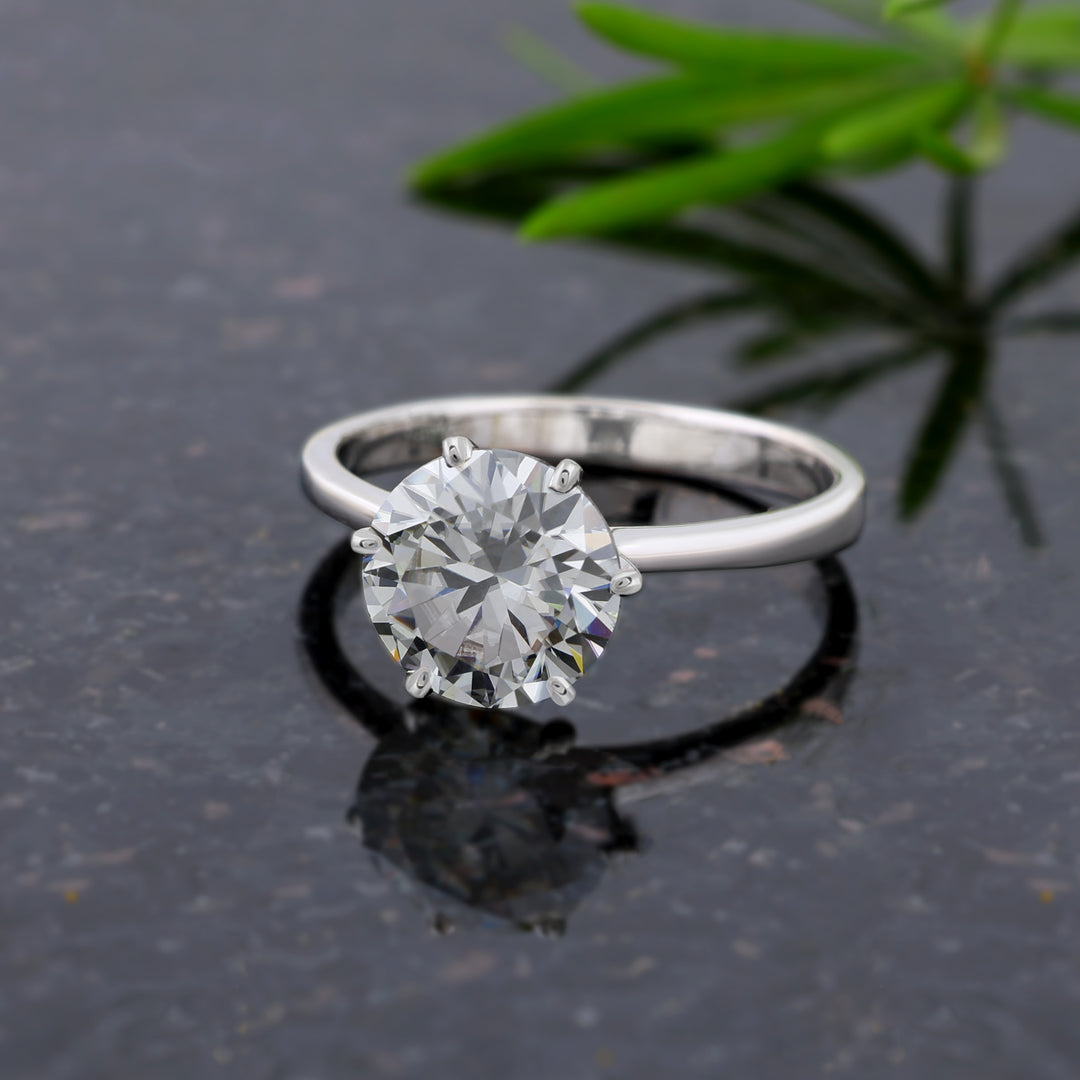 Moissanite Ring