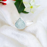 Load image into Gallery viewer, Natural Aquamarine Rough Ring