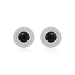 Load image into Gallery viewer, Natural Black Onyx Studs