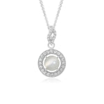 Load image into Gallery viewer, Natural Moonstone Blue Fire Cabochon Pendant