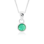 Load image into Gallery viewer, Natural Tourmaline Cabochon Pendant