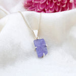 Load image into Gallery viewer, Natural Tanzanite Rough Pendant