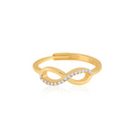 Load image into Gallery viewer, Infinity Ring (Gold-Plated)
